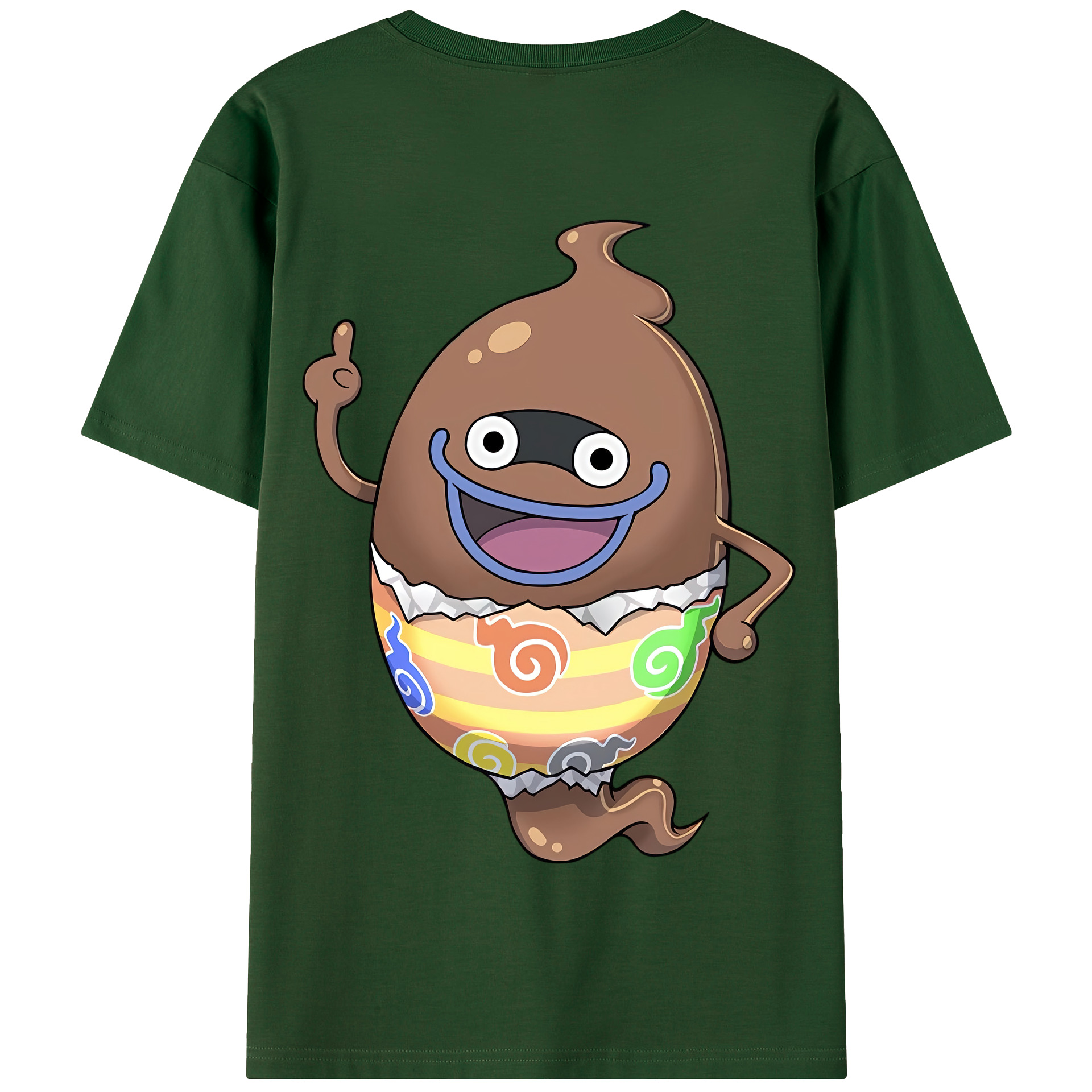 （画像用） 妖怪ウォッチ Yo-kai Watch 綿100％半袖Tシャツ（背面プリント）